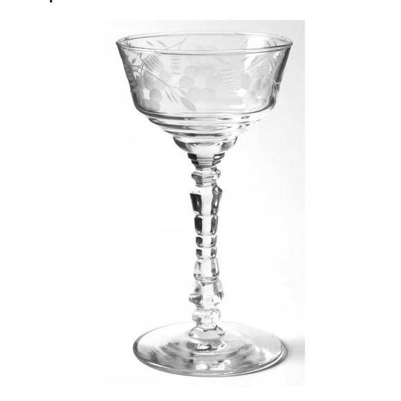 SET Of 4 Vintage 3005-4 ROCK SHARPE Liquor Cocktail Glassware - Picture 2 of 6